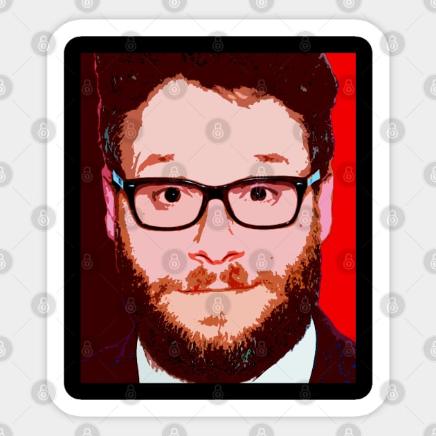 seth rogen Sticker by oryan80